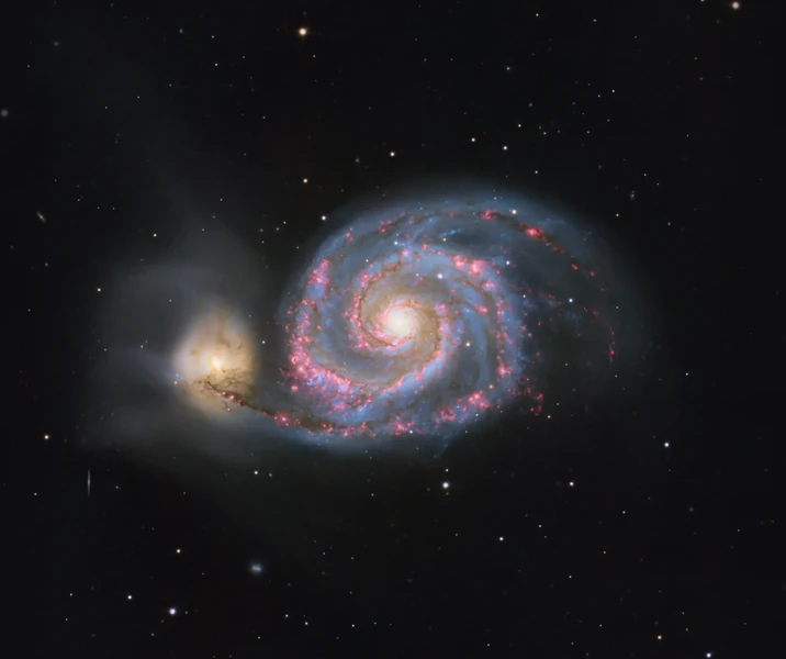M51 &mdash; Whirlpool Galaxy · Hα